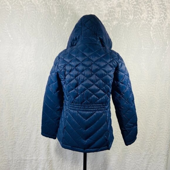 Tommy Hilfiger Stretch Fitted Packable Puffer Coat Winter snow ski Quilted - Picture 4 of 12